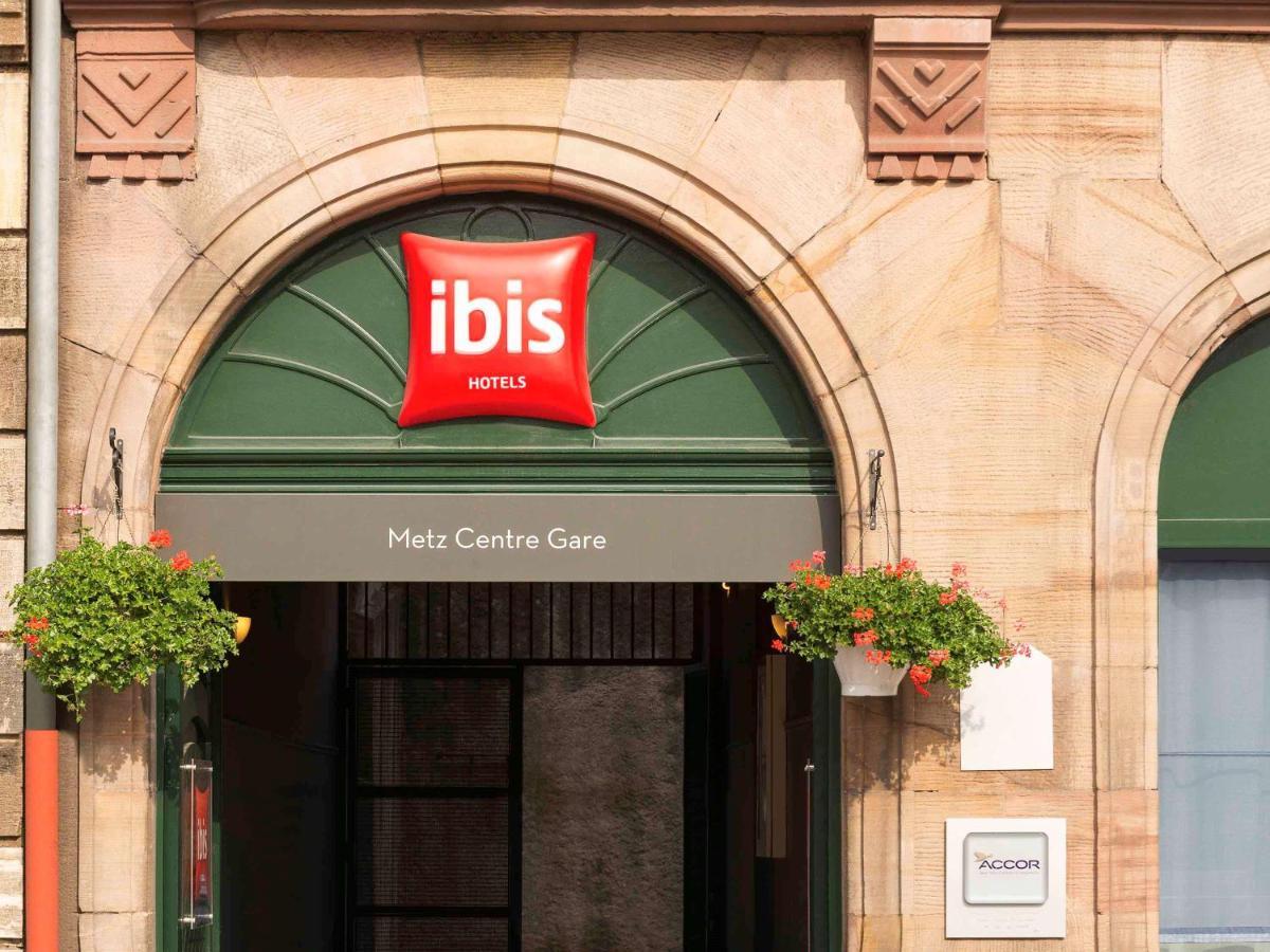 Ibis Metz Centre Gare Hotel Bagian luar foto